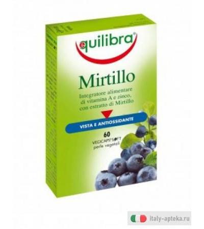 Equilibra Mirtillo integratore alimentare 60 perle