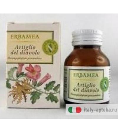 Erbamea Artiglio del Diavolo integratore alimentare che favorisce la funzionalità articolare 50 capsule
