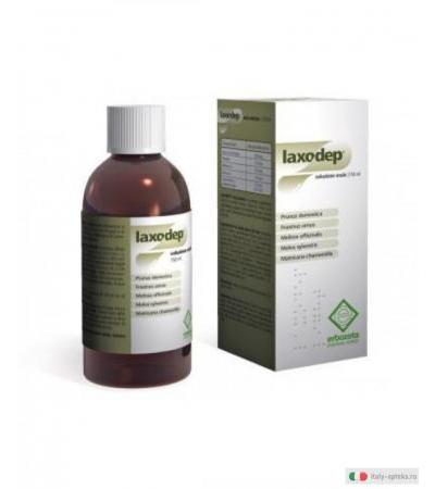 Erbozeta Laxodep integratore alimentare utile per l'apparato digerente e il transito intestinale 150ml