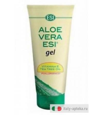Esi Aloe Vera Gel Vitamina E +Tea Tree per pelle secca 200ml