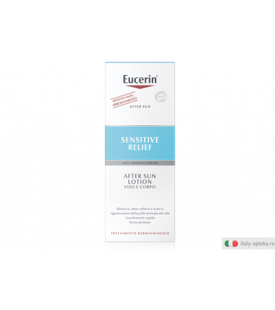 Eucerin After Sun Lotion Sensitive Relief Doposole viso e corpo 150ml