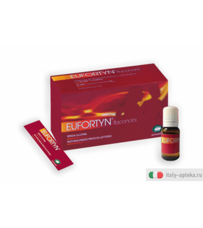 Eufortyn Integratore Alimentare Benessere Energetico Antiossidante 10 flaconcin bevibili da 15 ml