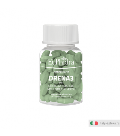 EuPhidra Anticellulite Drena3 60 compresse