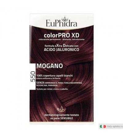 EuPhidra ColorPro XD Colorazione Ultradelicata colore 550 mogano
