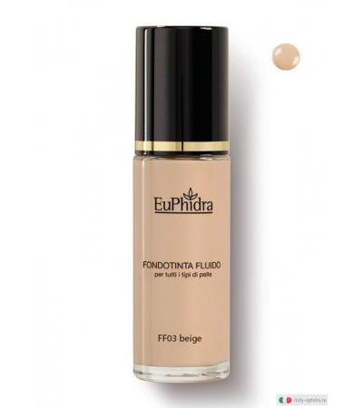 EuPhidra Skin Color Fondotinta Fluido spf 25 FF03 beige