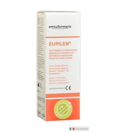 Eupilen Trattamento Per Ustioni Abrasioni Superficiali Prurito e Eritemi 50ml