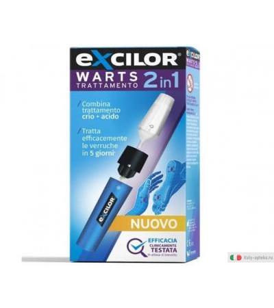 Excilor Warts Trattamento 2in1 per le verruche in 5 giorni