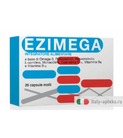 Ezimega integratore alimentare 20 capsule molli