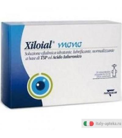 Farmigea Xiloial Soluzione oftalmica idratante lubrificante 20 minicontenitori da 0,5ml