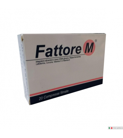 Fattore M integratore alimentare utile per le difese immunitarie 20 compresse