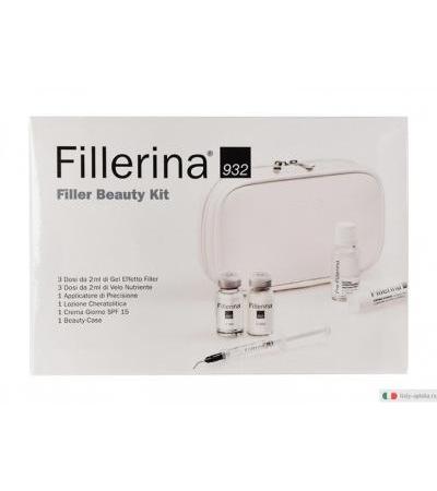 Fillerina 932 Filler Beauty Kit antirughe per rassodare la pelle del viso Grado 5 Plus