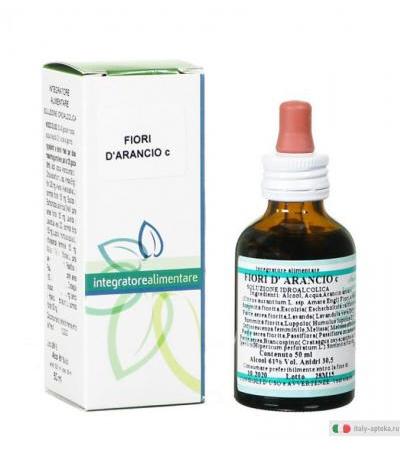 Fiori d'arancio c integratore alimentare estratto alcolico 50 ml