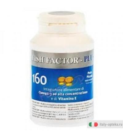 Fish Factor PLUS 160 perle integratore di Omega 3 e Vitamina E
