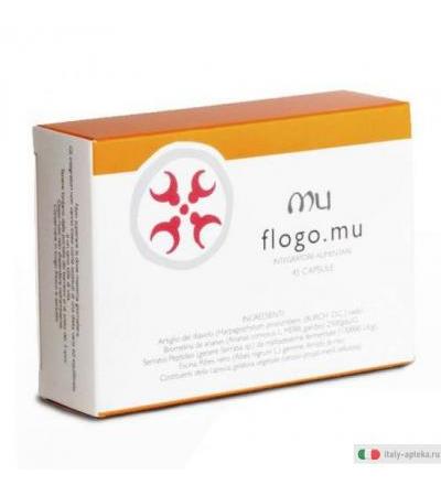 Flogo Mu integratore alimentare utile per l'apparato muscolo scheletrico 45 capsule