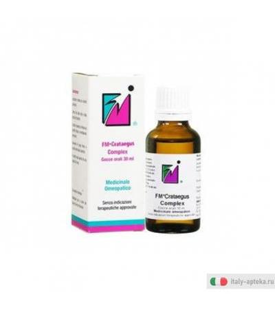 FM Crataegus Complex medicinale omeopatico gocce 30ml