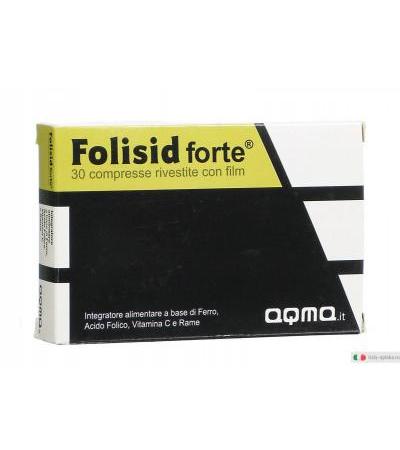 Folisid forte Integratore di ferro pirofosfato 30 compresse