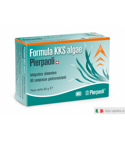 Formula KKS Algae integratore alimentare utile per tono e umore 60 compresse gastrointestinali
