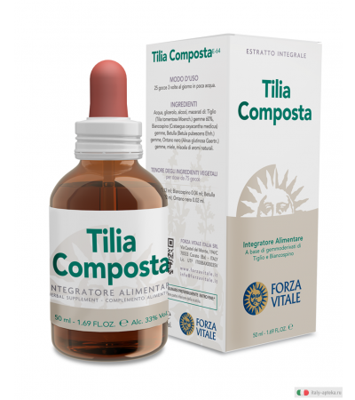 Forza Vitale Tilia Composta drenaggio del sistema nervoso 50ml