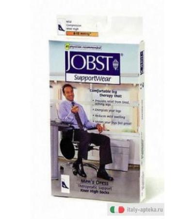 Gambaletto Jobst forMen calza uomo a compressione graduata 15-20 mmHg colore blu taglia 3