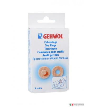 Gehwol Anelli tondi per dita dei piedi 9 pezzi