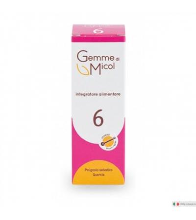 Gemme di Micol Prugnolo selvatico e Quercia 6 30ml