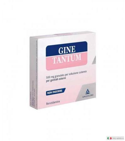 Ginetantum granulato per soluzione cutanea per genitali esterni 10 bustine 500mg