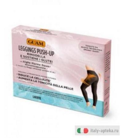 Guam Leggings Push-up Glutei Tg. XS/S Nero