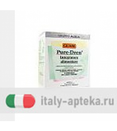 Guam Pure Dren integratore alimentare per il drenaggio dei liquidi corporei 30 bustine