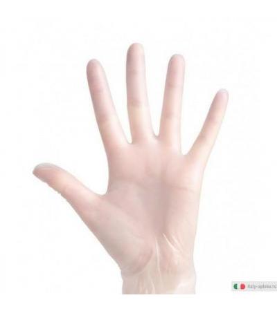 Guanti Vinile monouso senza polvere 100 pezzi misura PICCOLA