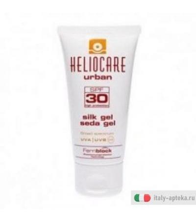 Heliocare Silk Gel Urban fotoprotettore giornaliero SPF30 50ml