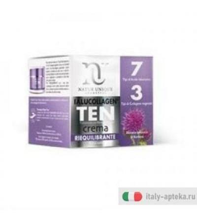 Ialucollagen TEN Trattamento Con Elementi Naturali Crema Riequilibrante Viso e Collo 50ml