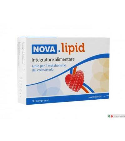 Integratore Nova Lipid per il metabolismo del colesterolo
