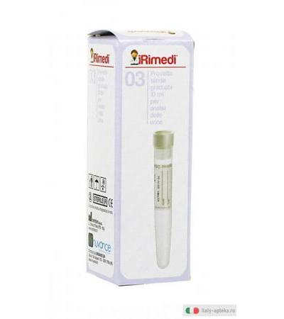 iRimedi 03 Provetta sterile graduata 10 ml