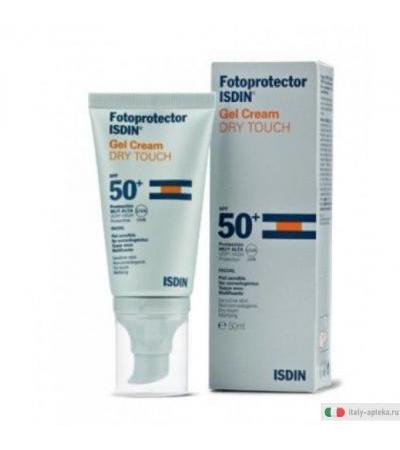 Isdin Fotoprotettore Dry Touch SPF50 gel crema colorata per pelli miste e grasse 50ml