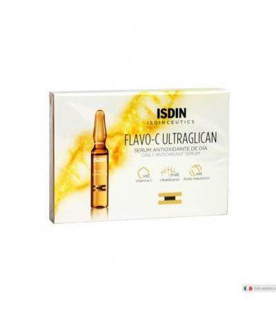 Isdinceutics Flavo-Cultraglican siero viso antiossidante ed idratante 10 fiale