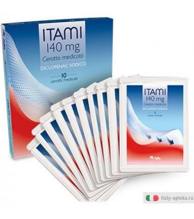 Itami 140mg Cerotto medicato 10 pezzi