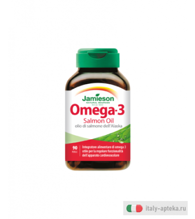 Jamieson Omega 3 Salmon Oil 90 perle