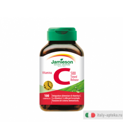 Jamieson Vitamina C 500 timed release 100 compresse