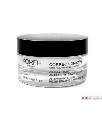Korff Correctionist Crema Light Antirughe Rigenerante 50ml
