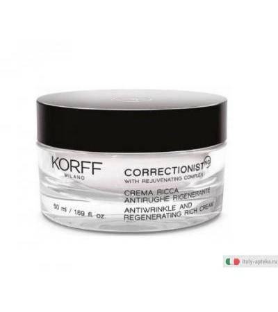 Korff Correctionist Crema Ricca Antirughe Rigenerante 50ml