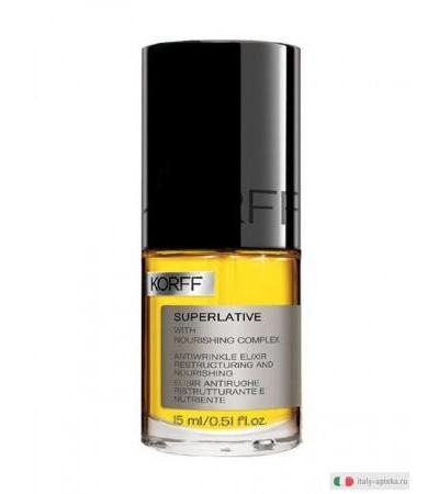 Korff Elisir Antirughe Ristrutturante e Nutriente 15ml