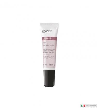 Korff Lifting Crema Contorno Occhi e Labbra effetto lifting 15ml