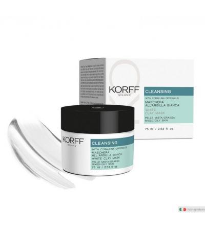 Korff Maschera Viso all'Argilla Bianca 75ml