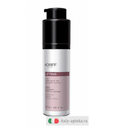 Korff Milano Siero Lifting Effetto Filler e Riduci Rughe 30ml