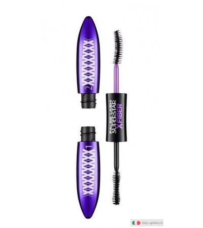 L'Oreal Mascara Superstar X-Fiber doppio gesto colore nero