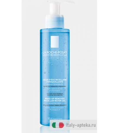 La Roche-posay gel d'acqua micellare struccante 195ml