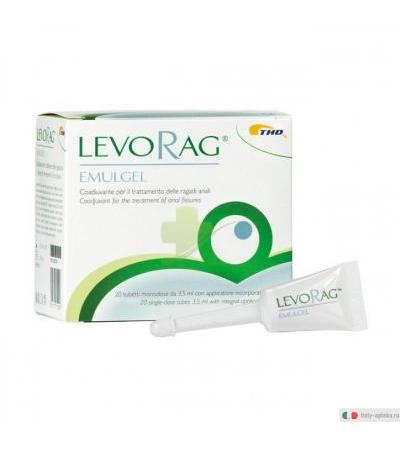 Levorag Emulgel Trattamento Ragadi Anali 20 Tubetti da 3,5ml