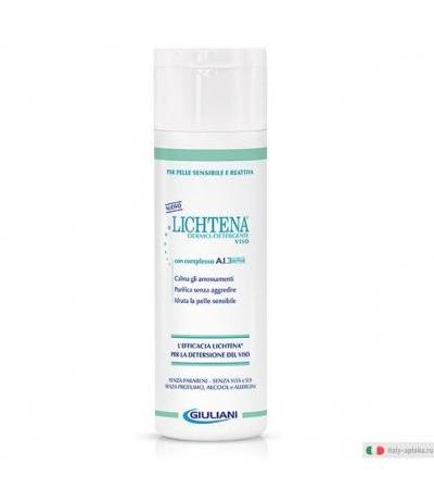 Lichtena Dermo-Detergente Viso per pelle sensibile e reattiva 200ml