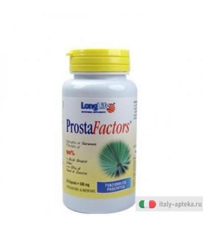 LongLife ProstaFactors funzionalità prostatica 60 capsule