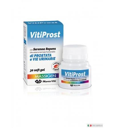 Massigen Vitiprost Prostata e Vie Urinarie 30 Soft Gel